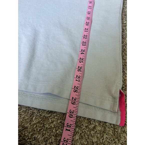 Psycho Bunny Polo Shirt Size 7 XL Gray Pima Cotton Peru Embroidered Logo Preppy - Picture 10 of 10